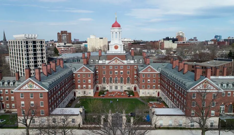 Harvard, uma das melhores universidades dos EUA.