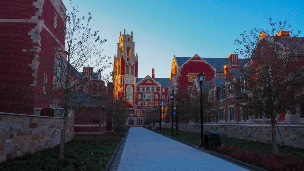 Universidade de Yale, uma das melhores universidades dos EUA.