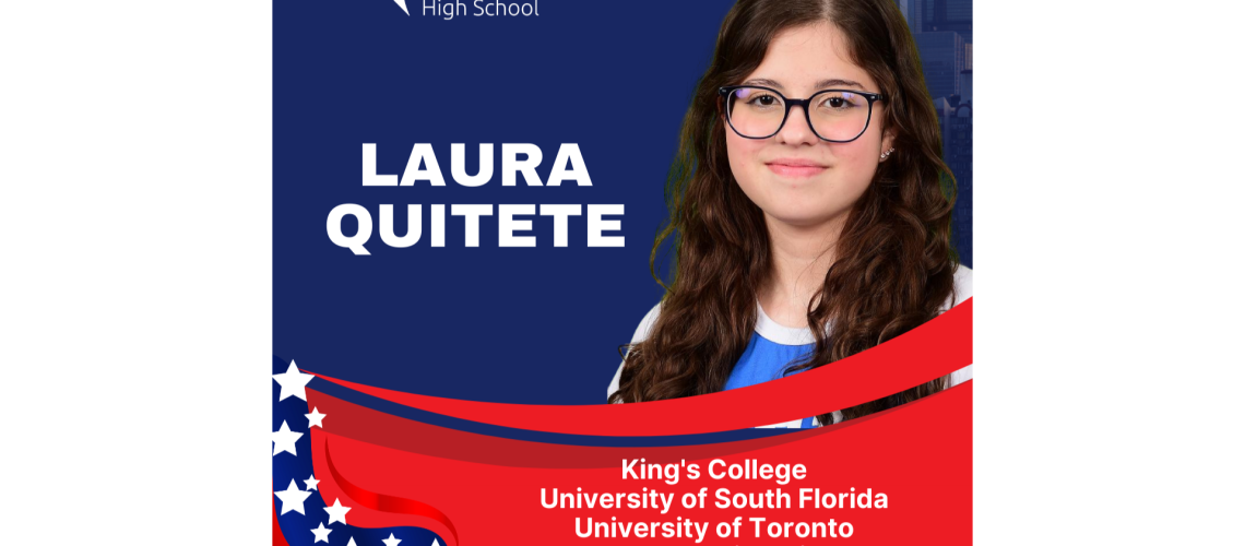 Laura Quitete aprovada em 5 universidades internacionais